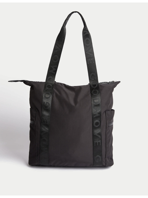 Marks & Spencer Taška s uchami a niekoľkými vreckami Marks & Spencer čierna