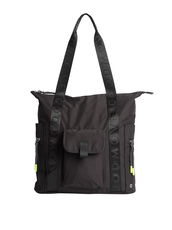 Marks & Spencer Taška s uchami a niekoľkými vreckami Marks & Spencer čierna