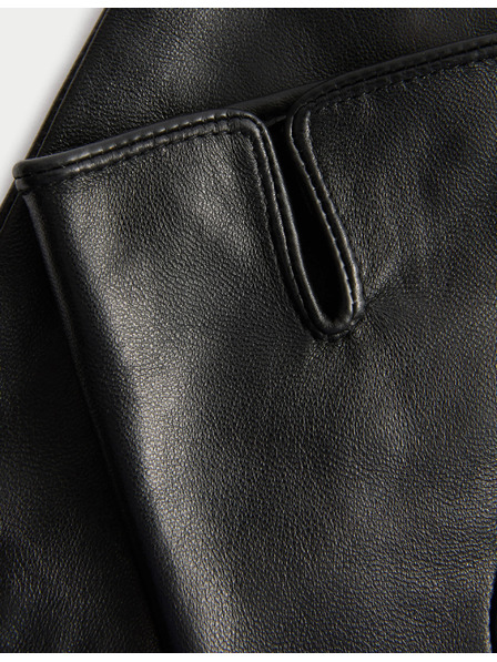 Marks & Spencer Kožené rukavice Marks & Spencer čierna