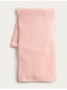 Marks & Spencer Rebrovaná pletená šatka Marks & Spencer ružová