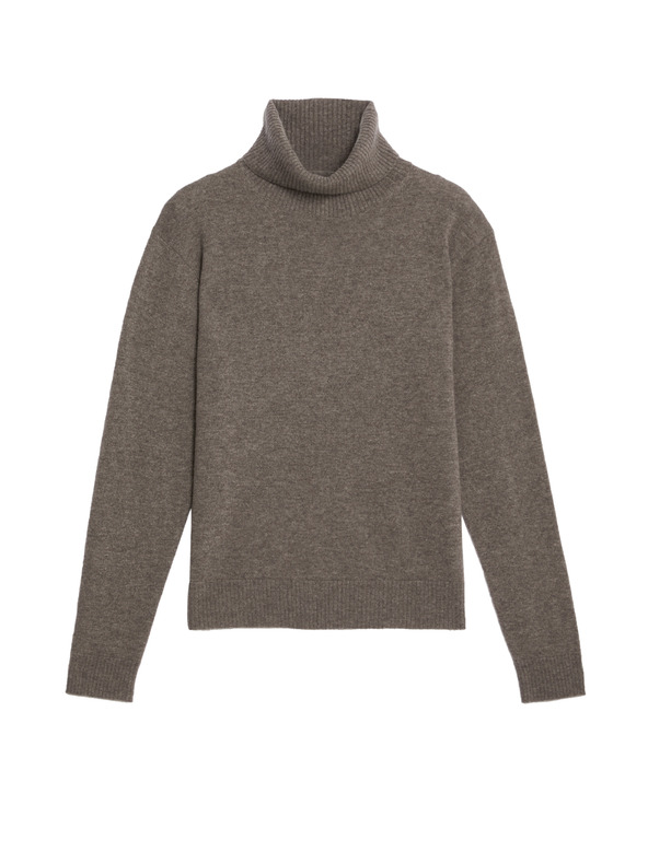 Marks & Spencer Sveter z čistého kašmíru s rolákovým golierom Marks & Spencer hnedá
