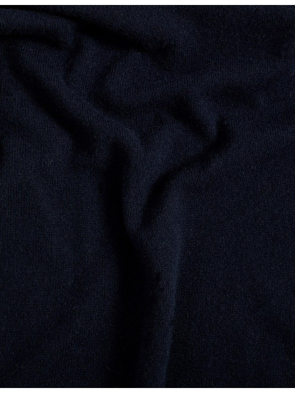 Marks & Spencer Sveter z čistého kašmíru s rolákovým golierom Marks & Spencer námorná modrá