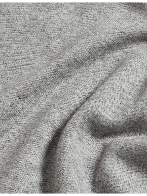 Marks & Spencer Sveter s výstrihom ku krku zo vzdušnej príze Marks & Spencer šedá