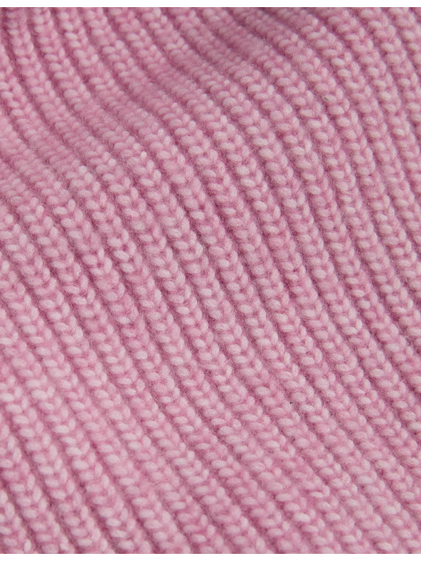 Marks & Spencer Textúrovaný zdobený kardigan s gombíkmi na prednej strane Marks & Spencer ružová