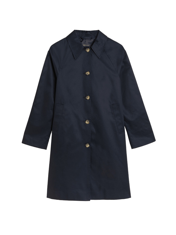 Marks & Spencer Kabát s technológiou Stormwear™ a vysokým podielom bavlny Marks & Spencer námorná modrá