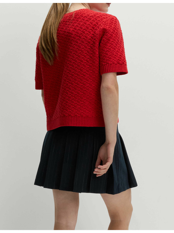 Marks & Spencer Plisovaná mini sukňa so pásikmi Marks & Spencer námorná modrá