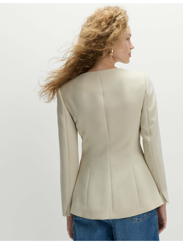 Marks & Spencer Skrátená bunda Marks & Spencer smotanová