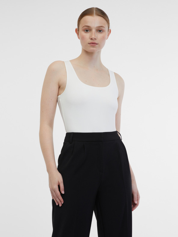 Orsay Čierne dámske široké nohavice ORSAY