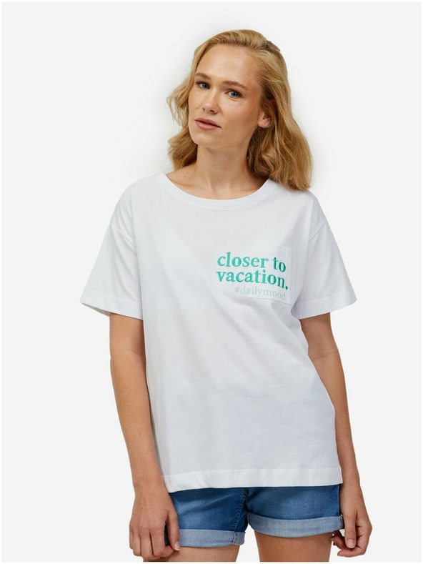 Orsay Biele tričko ORSAY