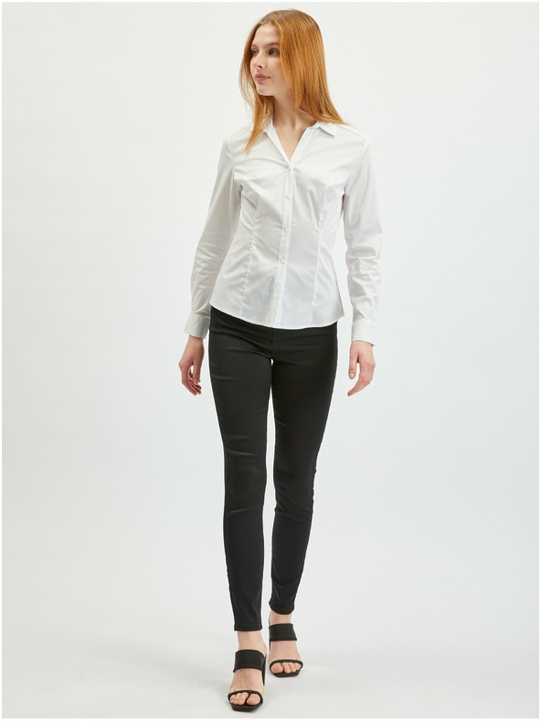 Orsay Biela dámska košeľa ORSAY