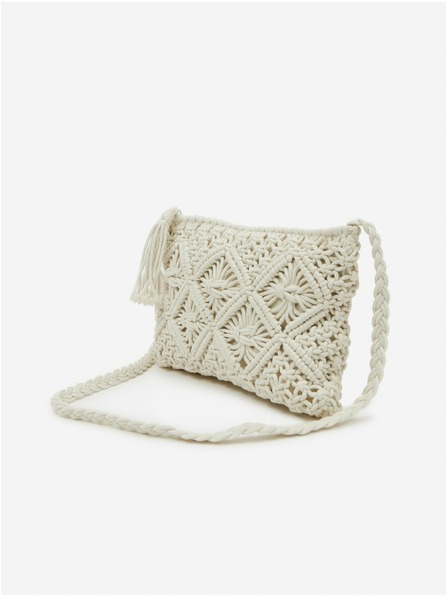 Orsay Krémová dámska crossbody kabelka ORSAY