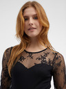 Orsay Čierne dámske čipkové body ORSAY