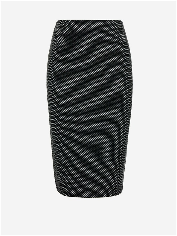 Orsay Bielo-čierna dámska vzorovaná sukňa ORSAY