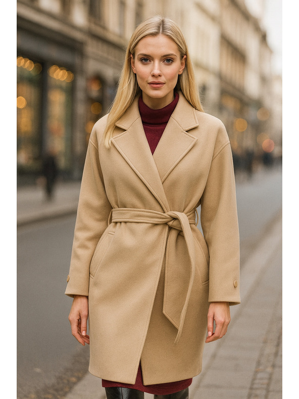 Orsay Béžový dámsky kabát ORSAY