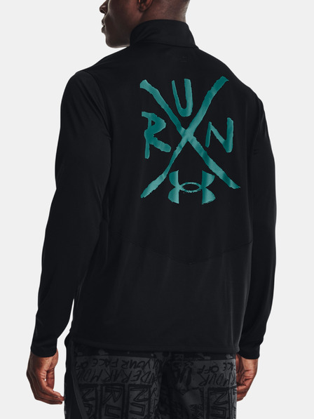 Under Armour Pánske tričko Under Armour UA Destroy All Miles 1/2 Zip