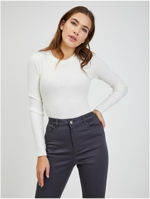 Orsay Šedé dámske nohavice ORSAY