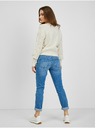 Orsay Modré dámske slim fit džínsy ORSAY