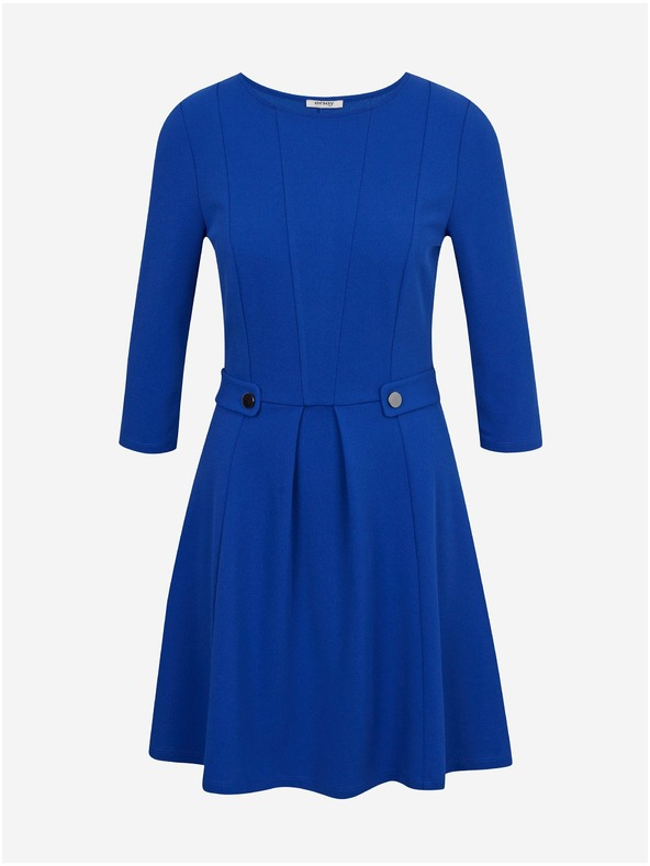 Orsay Modré dámske šaty ORSAY