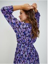 Orsay Fialové dámske kvetované šaty ORSAY