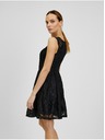 Orsay Čierne dámske čipkované šaty ORSAY