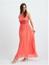 Orsay Ružové dámske čipkované maxi šaty ORSAY