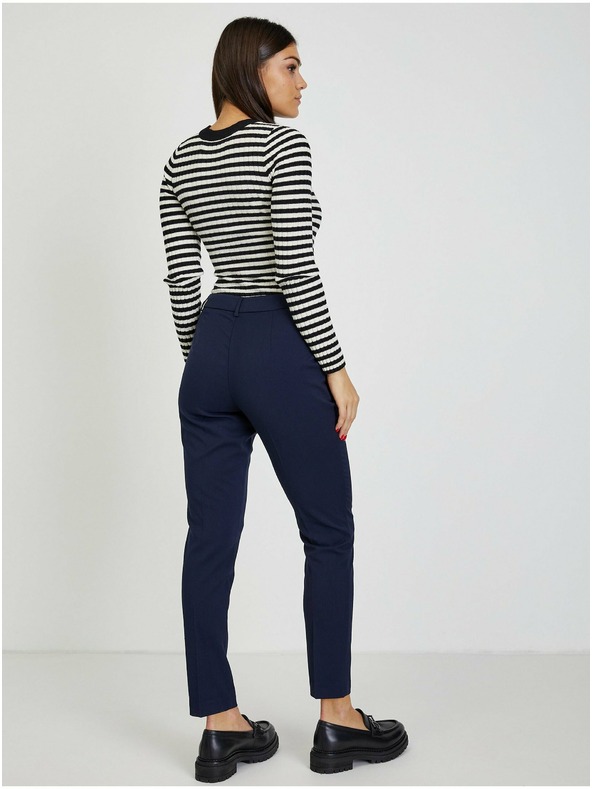 Orsay Tmavomodré dámske nohavice ORSAY