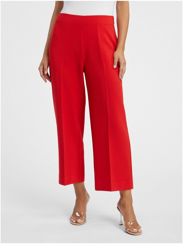 Orsay Červené dámske culottes ORSAY