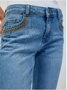 Orsay Svetlomodré skrátené skinny fit džínsy ORSAY