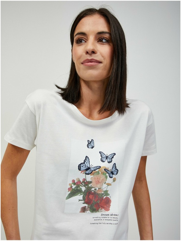 Orsay Biele tričko ORSAY