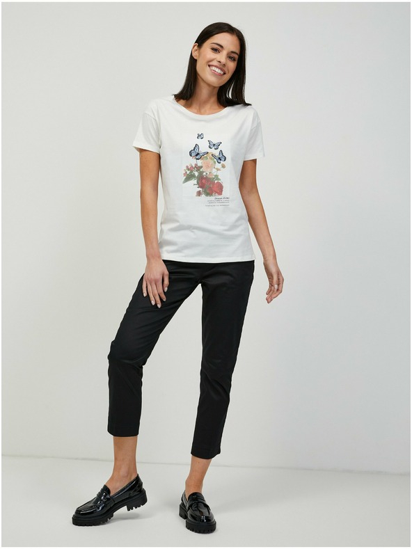 Orsay Biele tričko ORSAY