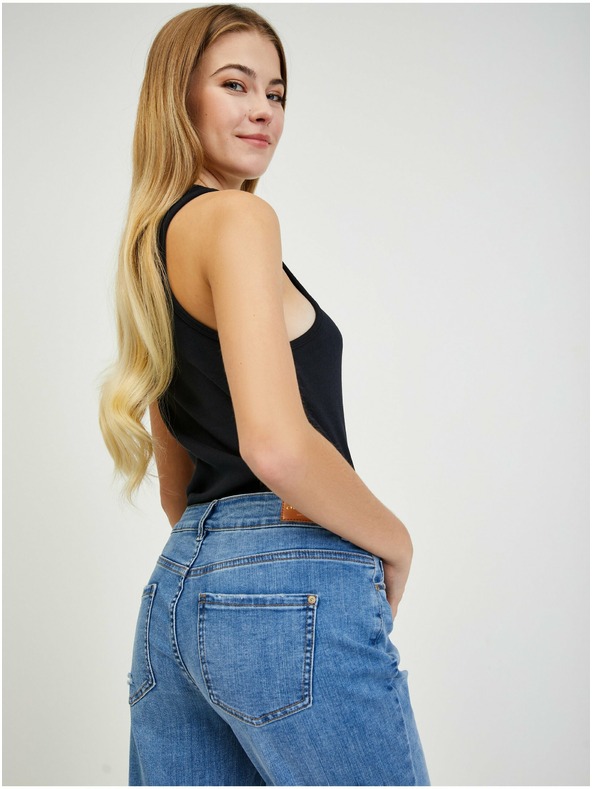 Orsay Modré dámske džínsy ORSAY