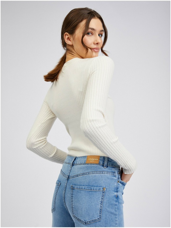 Orsay Svetlomodré dámske wide leg džínsy ORSAY