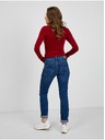 Orsay Tmavomodré dámske džínsy skinny fit ORSAY