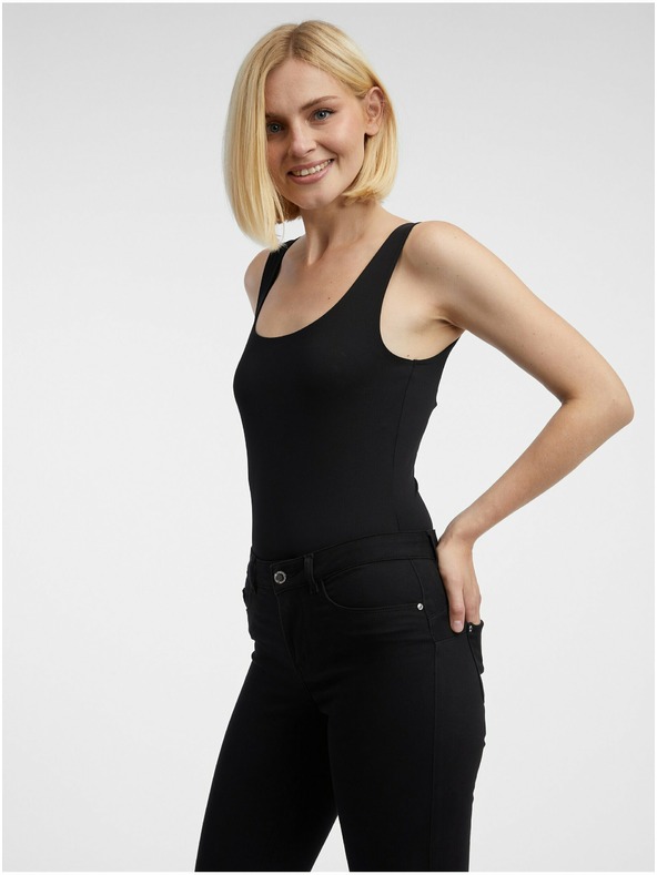 Orsay Čierne dámske nohavice ORSAY