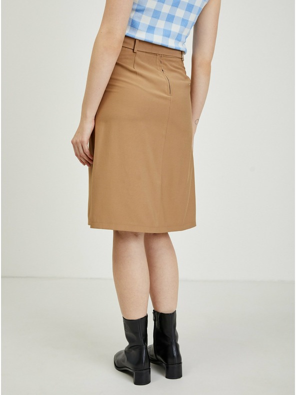 Orsay Svetlohnedá dámska sukňa ORSAY