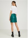 Orsay Zelená dámska koženková sukňa ORSAY