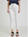 Orsay Biele dámske džínsy slouchy ORSAY