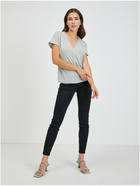 Orsay Svetlošedé dámske tričko ORSAY