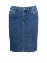 Orsay Modrá dámska džínsová sukňa ORSAY