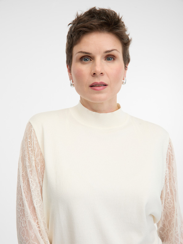 Orsay Krémový dámsky sveter ORSAY