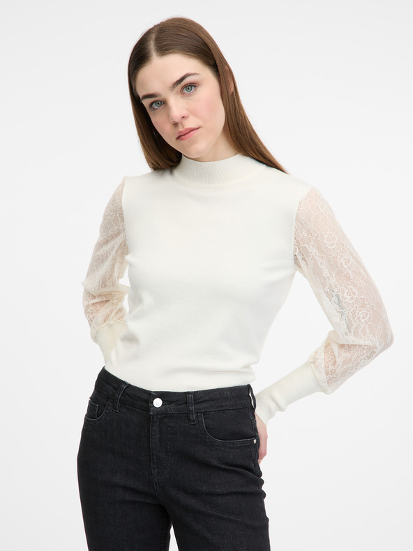 Orsay Krémový dámsky sveter ORSAY