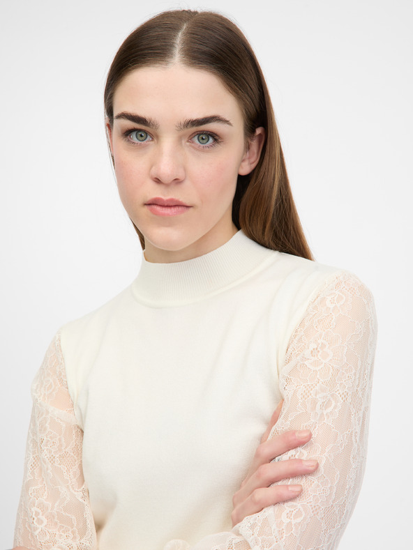 Orsay Krémový dámsky sveter ORSAY