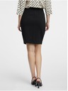 Orsay Čierna dámska rukávová sukňa ORSAY