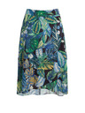 Orsay Čierno-zelená dámska vzorovaná sukňa ORSAY