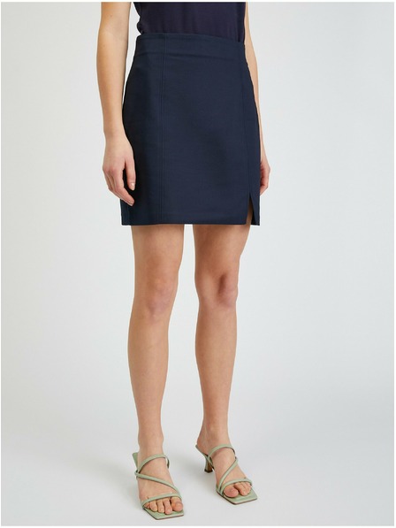 Orsay Tmavomodrá dámska sukňa ORSAY