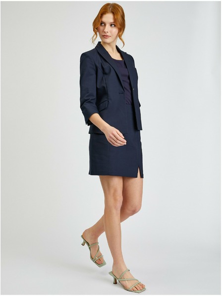 Orsay Tmavomodrá dámska sukňa ORSAY