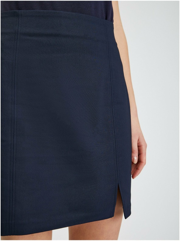 Orsay Tmavomodrá dámska sukňa ORSAY