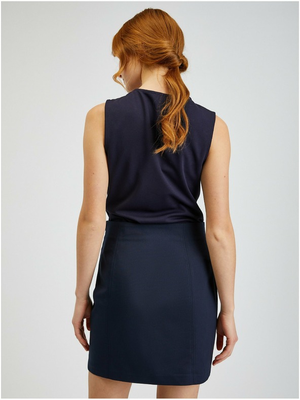 Orsay Tmavomodrá dámska sukňa ORSAY