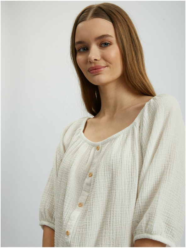 Orsay Biela dámska blúzka ORSAY