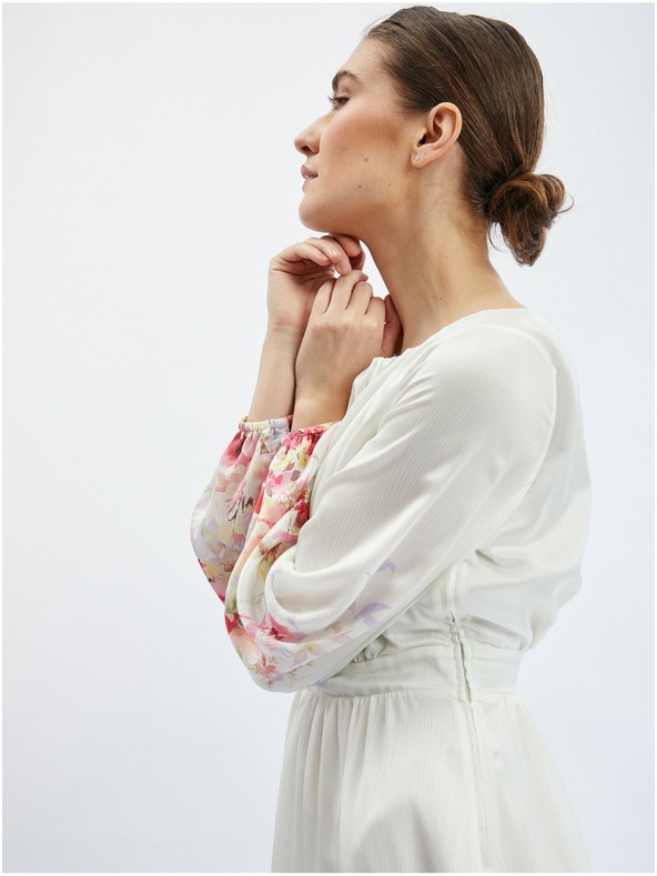 Orsay Ružovo-krémové dámske kvetinové šaty ORSAY